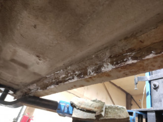 Порог со стойкой правой Mazda 6 GG