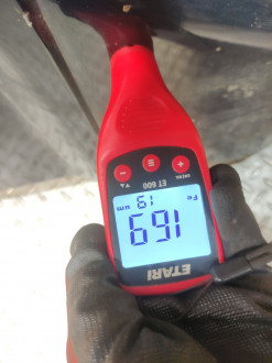 Крыло переднее правое Mitsubishi Pajero 1991-1996