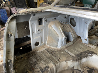 Крыло заднее левое Chery Fora 2006-2010