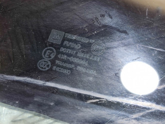 Стекло двери задней левой форточка Chevrolet Cruze 2009-2016