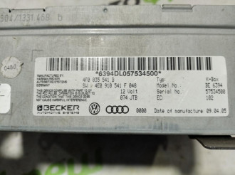 Блок управления магнитолой Audi A6 c6 C6 2004-20