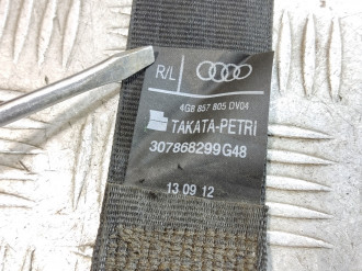 Ремень безопасности задний левый Audi A6 c7 C7
