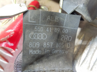 Ремень безопасности задний левый Audi A4 b5 B5