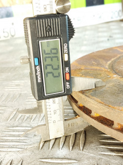 Диск тормозной передний Audi A3  1996-2003