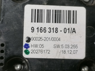 Блок управления отопителя климатической установки Bmw X5 e70 2007-2013