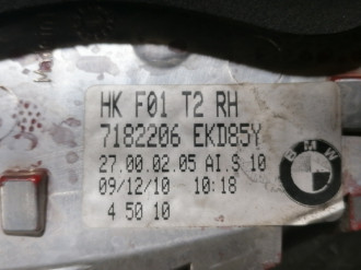 Фонарь задний внутренний правый Bmw 7 f01 2008-2015