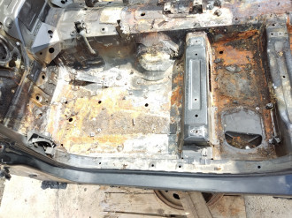 Порог со стойкой левой Bmw X5 e70 2007-2013
