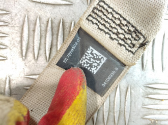 Ремень безопасности центральный задний Bmw 7 f01 2008-2015