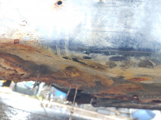 Порог со стойкой правой Bmw 7 e38 1994-2001