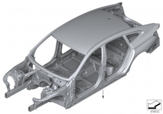 Кузов с документами Bmw 6 f06 2011-2017