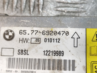 Блок управления Air Bag Bmw 7 e66 2001-2008