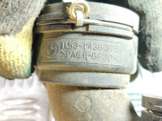 Патрубок радиатора Bmw X3 e83 2004-2010