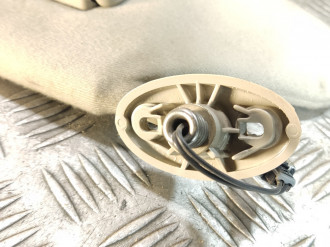 Козырек солнцезащитный Gaz Volga siber 