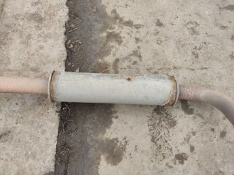 Глушитель основной Gaz Volga siber 