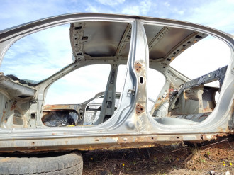 Порог со стойкой левой Daewoo Leganza 1997-2003