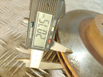 Диск тормозной передний Datsun On do 