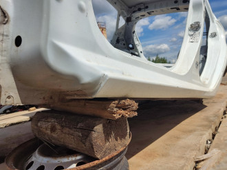 Порог со стойкой левой Ford Fiesta 2008-2019