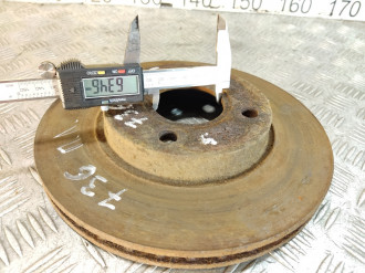 Диск тормозной передний Ford Fiesta 2001-2008