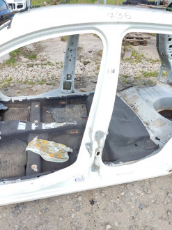 Порог со стойкой левой Ford Fiesta 2001-2008