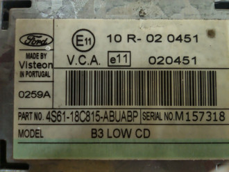 Магнитола Ford Fusion 2002-2012
