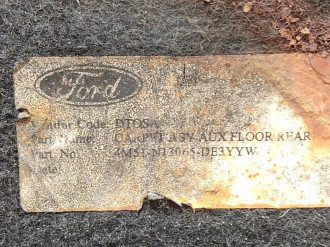 Пол багажника Ford Focus 2005-2008