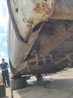 Крыло заднее левое Fiat Ducato 244 елабуг 2002-2006