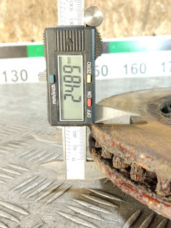 Диск тормозной передний Kia Ceed 2007-2012