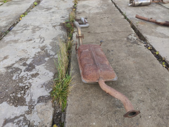 Глушитель основной Kia Sorento 2003 2009