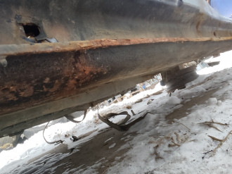 Порог со стойкой левой Honda Cr-v  1996-2002