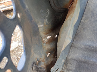 Крыло заднее левое Honda Civic 2001-2005