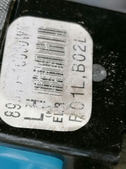 Ремень безопасности задний левый Hyundai Getz 2002-2010
