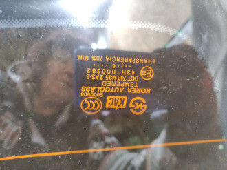 Стекло заднее Hyundai Elantra 2000-2010