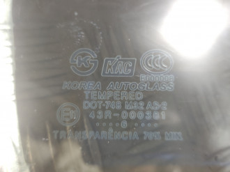 Стекло двери задней правой форточка Hyundai Elantra 2000-2010