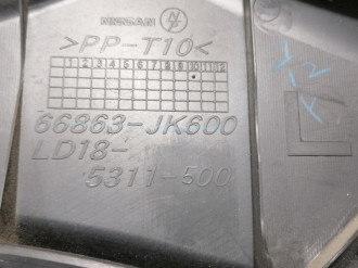 Жабо Infiniti G 2007-2014