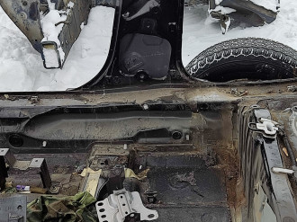 Порог со стойкой правой Infiniti Fx 2003-2007