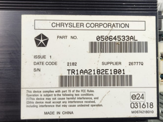 Усилитель звука Jeep Grand cherokee (wk2) 2010-2021