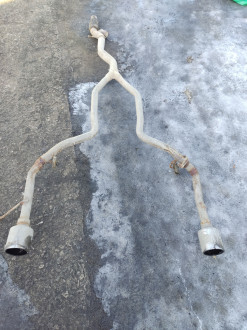 Глушитель задняя часть Jeep Grand cherokee (wk2) 2010-2021