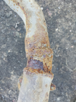 Глушитель задняя часть Jeep Grand cherokee (wk2) 2010-2021