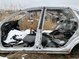 Порог со стойкой левой Opel Vectra B