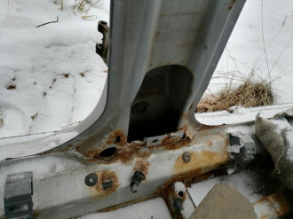 Порог со стойкой левой Opel Vectra B
