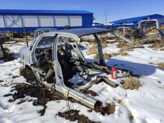Порог со стойкой левой Opel Vectra B