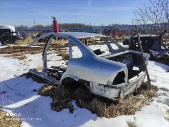 Порог со стойкой правой Opel Vectra B