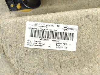 Обшивка двери передней правой Opel Zafira B