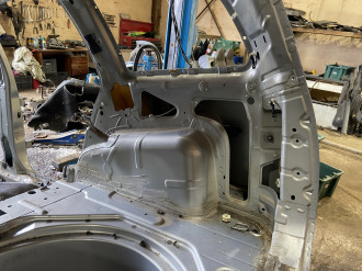 Крыло заднее правое Opel Astra G