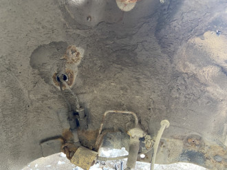 Лонжерон передний правый Opel Astra G