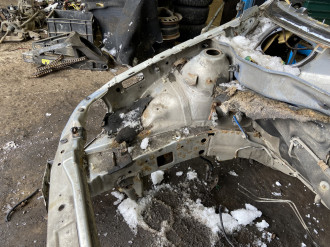 Лонжерон передний правый Opel Astra G