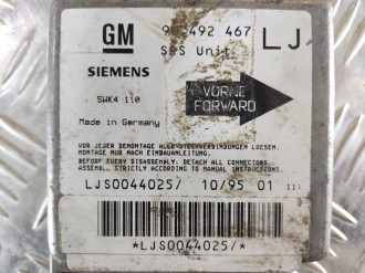 Блок управления Air Bag Opel Omega B