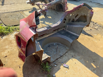 Панель задняя Opel Astra H