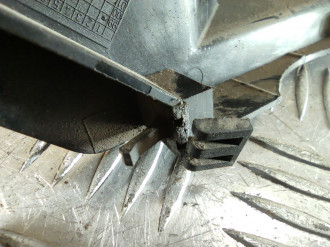 Ручка двери внутренняя задняя левая Opel Omega B