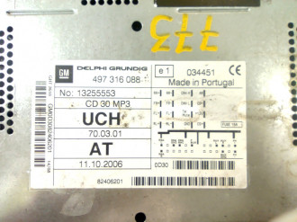 Магнитола Opel Astra H